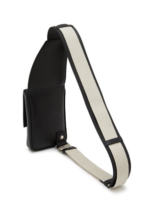 Detail View - Click To Enlarge - JACQUEMUS - La Banane Cuerda Leather Bum Bag