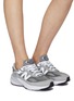 Figure View - Click To Enlarge - NEW BALANCE - 990 V6 Low Top Lace Up Sneakers