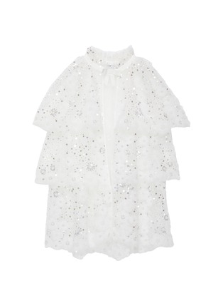 Main View - Click To Enlarge - SELF-PORTRAIT - Kids Embellished Cape