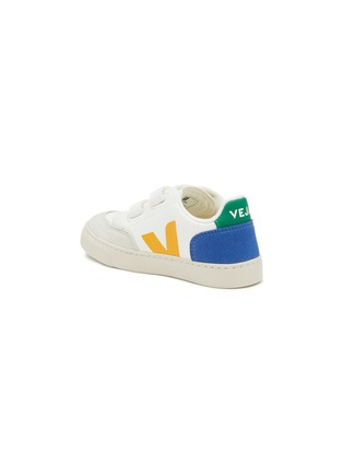 Detail View - Click To Enlarge - VEJA - V-12 Toddlers Leather Velcro Sneakers