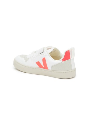Detail View - Click To Enlarge - VEJA - V-10 Kids Velcro Sneakers