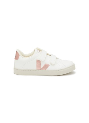 Main View - Click To Enlarge - VEJA - Esplar Winter Kids Shearling Lined Leather Sneakers