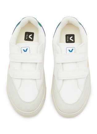 Figure View - Click To Enlarge - VEJA - V-12 Kids Leather Velcro Sneakers