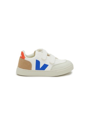 Main View - Click To Enlarge - VEJA - V-12 Toddlers Leather Velcro Sneakers