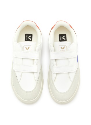 Figure View - Click To Enlarge - VEJA - V-12 Kids Leather Velcro Sneakers