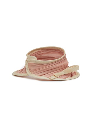 Figure View - Click To Enlarge - LANE'S - Foldable Buntal Blend Hat