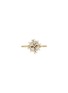 Main View - Click To Enlarge - SUZANNE KALAN - Classic Diamond 18K Gold Spark Ring — Size 6