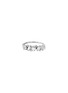 Main View - Click To Enlarge - SUZANNE KALAN - Nadima Diamond White Topaz 14K White Gold Ring — Size 6.5