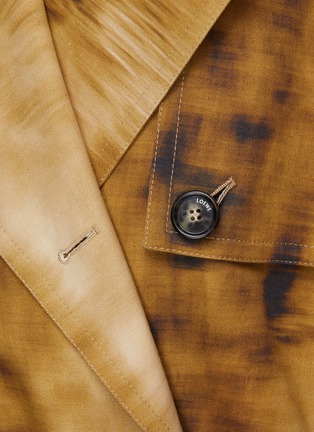  - LOEWE - Blurred Print Trench Coat
