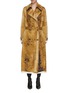 Main View - Click To Enlarge - LOEWE - Blurred Print Trench Coat