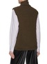 Back View - Click To Enlarge - LOEWE - Puzzle Shearling Vest