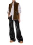 Figure View - Click To Enlarge - LOEWE - Puzzle Shearling Vest