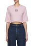 Main View - Click To Enlarge - LOEWE - Anagram Cropped T-Shirt