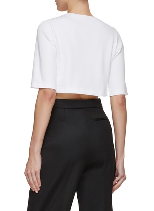 Back View - Click To Enlarge - LOEWE - Anagram Cropped T-Shirt