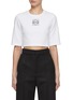 Main View - Click To Enlarge - LOEWE - Anagram Cropped T-Shirt