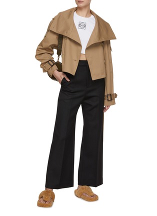 Figure View - Click To Enlarge - LOEWE - Anagram Cropped T-Shirt