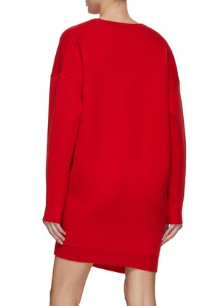 Back View - Click To Enlarge - LOEWE - Draped Short Dress