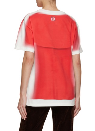 Back View - Click To Enlarge - LOEWE - Blurred Print T-Shirt