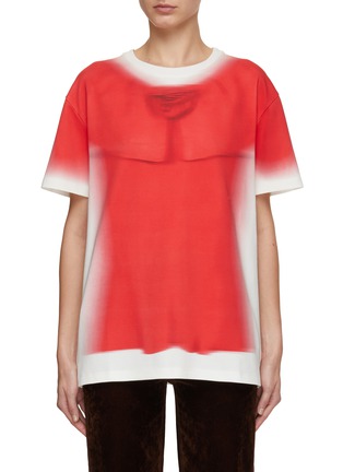 Main View - Click To Enlarge - LOEWE - Blurred Print T-Shirt