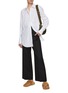 Figure View - Click To Enlarge - LOEWE - Relaxed Fit Wool Trousers