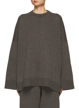 Main View - Click To Enlarge - LOEWE - Open Back Sweater