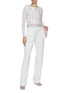 Figure View - Click To Enlarge - GIAMBATTISTA VALLI - Embroidered Sequin Cardigan