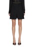 Main View - Click To Enlarge - GIAMBATTISTA VALLI - Front Slit Bouclé Tweed Mini Skirt