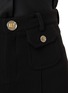 - GIAMBATTISTA VALLI - Flap Pocket Appliqué Flared Leg Pants