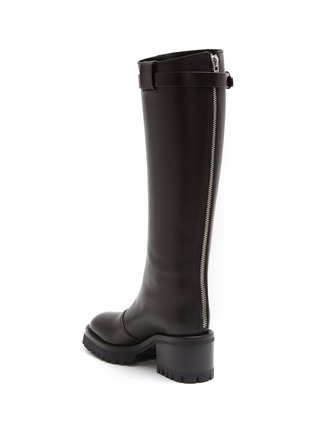  - ANN DEMEULEMEESTER - Tanse 70 Leather Riding Boots