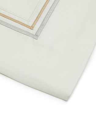 Detail View - Click To Enlarge - RIVOLTA CARMIGNANI  - Crystal Sartorial Pillowcase Set Of 2 — Alabastro