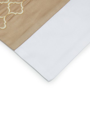 Detail View - Click To Enlarge - RIVOLTA CARMIGNANI  - Burano Pillowcase Set Of 2 — Dark Taupe