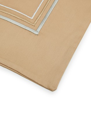 Detail View - Click To Enlarge - RIVOLTA CARMIGNANI  - Crystal Sartorial Pillowcase Set Of 2 — Camoscio