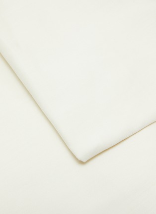 Detail View - Click To Enlarge - RIVOLTA CARMIGNANI  - Lounge Queen Size Bottom Fitted Sheet — Alabastro