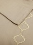 Detail View - Click To Enlarge - RIVOLTA CARMIGNANI  - Burano King Size Duvet Cover — Dark Taupe