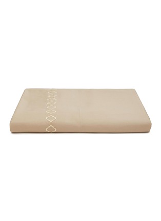 Main View - Click To Enlarge - RIVOLTA CARMIGNANI  - Burano King Size Duvet Cover — Dark Taupe