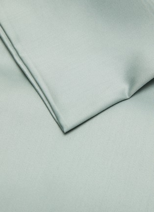 Detail View - Click To Enlarge - RIVOLTA CARMIGNANI  - Lounge Queen Size Bottom Fitted Sheet — Verde Rugiada