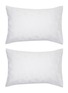 Main View - Click To Enlarge - RIVOLTA CARMIGNANI  - Roseto Jacquard Pillowcase Set Of 2 — Bianco
