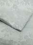 Detail View - Click To Enlarge - RIVOLTA CARMIGNANI  - Rosetro Silk King Size Duvet Cover — Verde Rugiada