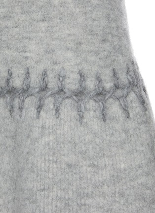  - ERMANNO SCERVINO - Wool Blend Knit Mini Skirt