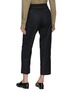 Back View - Click To Enlarge - BRUNELLO CUCINELLI - Tapered Flannel Pants