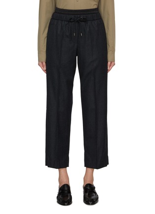 Main View - Click To Enlarge - BRUNELLO CUCINELLI - Tapered Flannel Pants