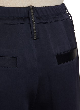  - BRUNELLO CUCINELLI - Satin Cargo Joggers