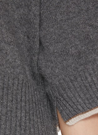  - BRUNELLO CUCINELLI - Three Quarter Sleeve Knit Top