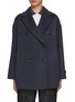 Main View - Click To Enlarge - BRUNELLO CUCINELLI - Double Breasted Peacoat