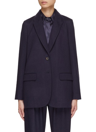 Main View - Click To Enlarge - BRUNELLO CUCINELLI - Single Breasted Cashmere Blazer