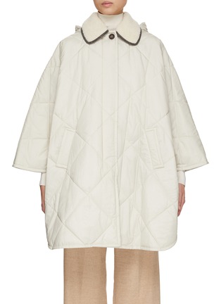 Main View - Click To Enlarge - BRUNELLO CUCINELLI - Quilted Hooded Jacket