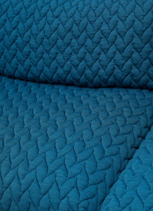 Detail View - Click To Enlarge - MOROSO - Gentry Sofa — Caviar/Aquatic Blue