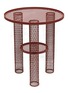 Main View - Click To Enlarge - MOROSO - Net Side Table — Oxidored