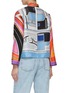 Back View - Click To Enlarge - LILYEVE - Silk Stand Collar Jacket