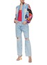 Figure View - Click To Enlarge - LILYEVE - Silk Stand Collar Jacket